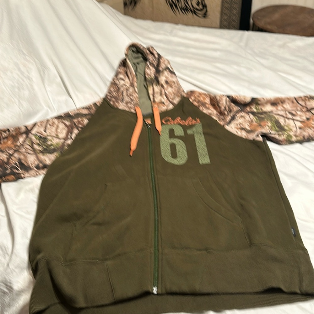 A great camo sweatshirt
